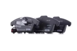 Image of BREMBO Brake pad set XTRA LINE incl. wear warning contact P 85 112X Brake pads,Brake pad set, disc brake VW,AUDI,SEAT,TIGUAN (5N_),SHARAN (7N1, 7N2)
