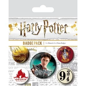 Image of Harry Potter - Gryffindor Badge Pack