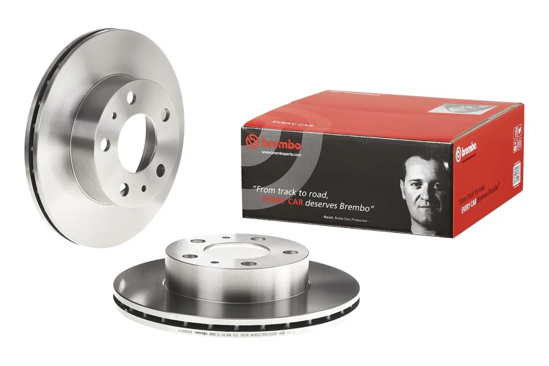 Image of BREMBO Brake disc BREMBO 09.5906.14