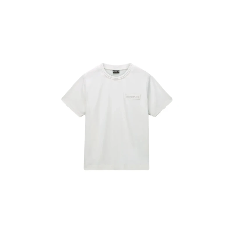 Image of Womens T-Shirt Napapijri Clarao Blanc Female XS