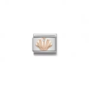 Image of Composable Classic Rose Gold Shell Link 430305/26