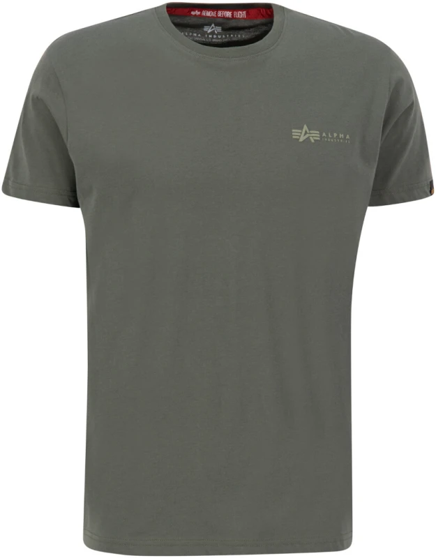 Image of Alpha Industries Air Force T-Shirt, green, Size S for Men