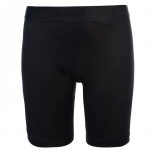 Image of adidas Boys Alphaskin Techfit Short Leggings - Black