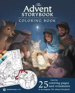 Image of advent storybook coloring book