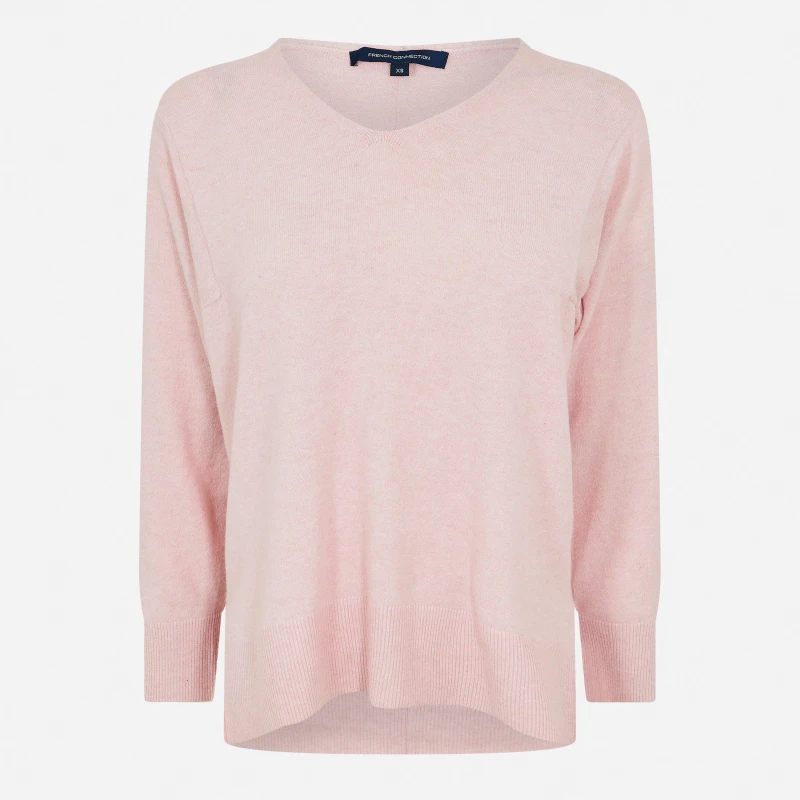 Image of French Connection Ebba Vhari Jumper - Pink Pink 6