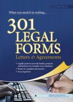 Image of 301 Legal Forms Letters and Agreements Book