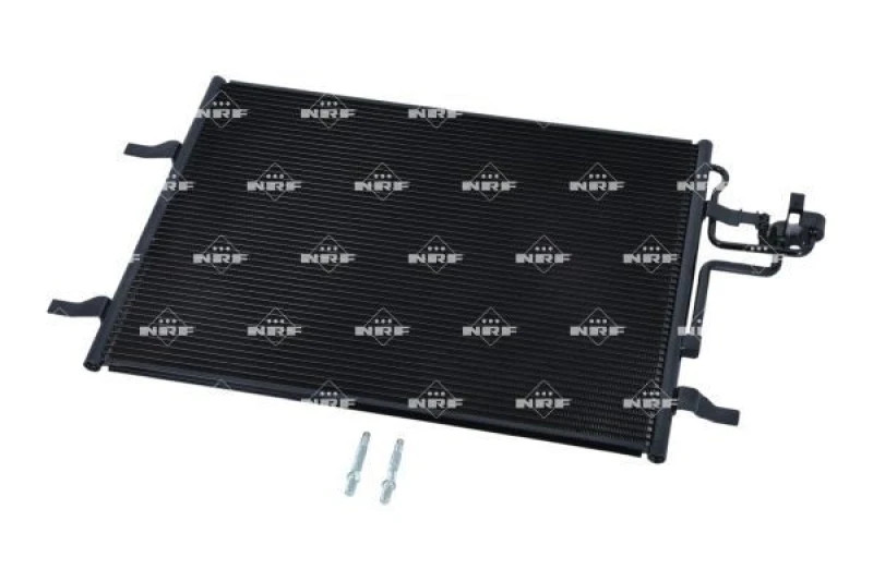 Image of NRF 35936 Condenser EASY FIT, with seal ring, with nitrogen filling Aluminium Condenser,air conditioning (448)
