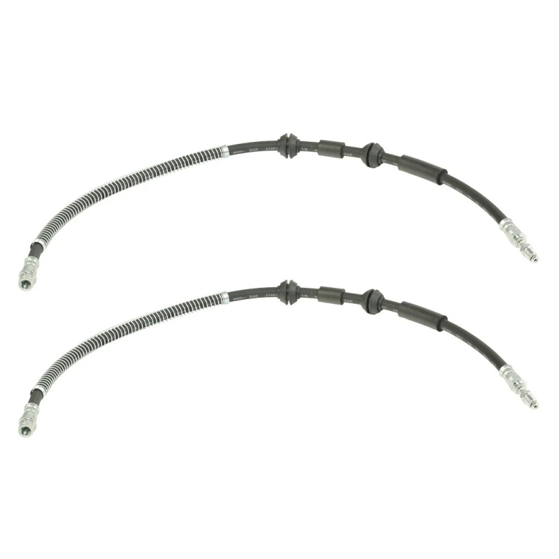 Image of RIDEX 83B1000 Brake Hose Front axle both sides EPDM (ethylene propylene diene Monomer (M-class) rubber), Rubber with fabric lining Brake Hose (83)