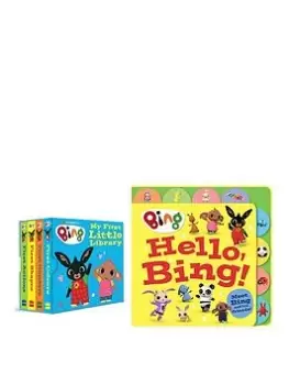 Image of Bing Bing: Hello, Bing & My First Little Library Board Book Bundle