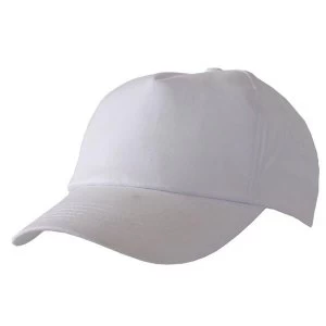 Image of Click Workwear Baseball Cap White Ref BCW Up to 3 Day Leadtime 148522