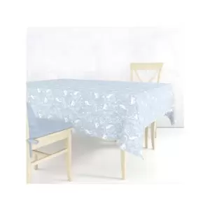 image of William Morris - Forest Life Blue 132X178cm Acrylic Tablecloth