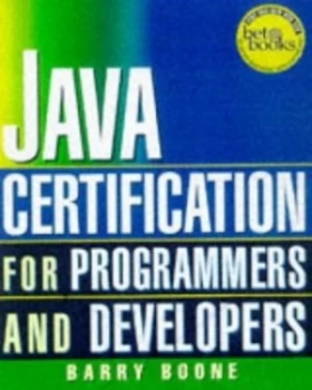 Image of Java Certification for Programmers and Developers by Barry Boone Book