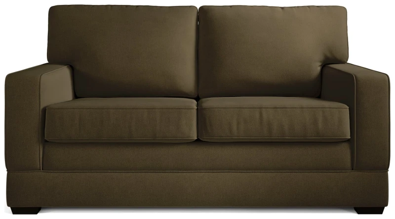 Image of Jay-Be Jay-Be Urban Brushed Twill 2 Seater Sofa Bed with Pocket Mattress Hunter Green 2 seater