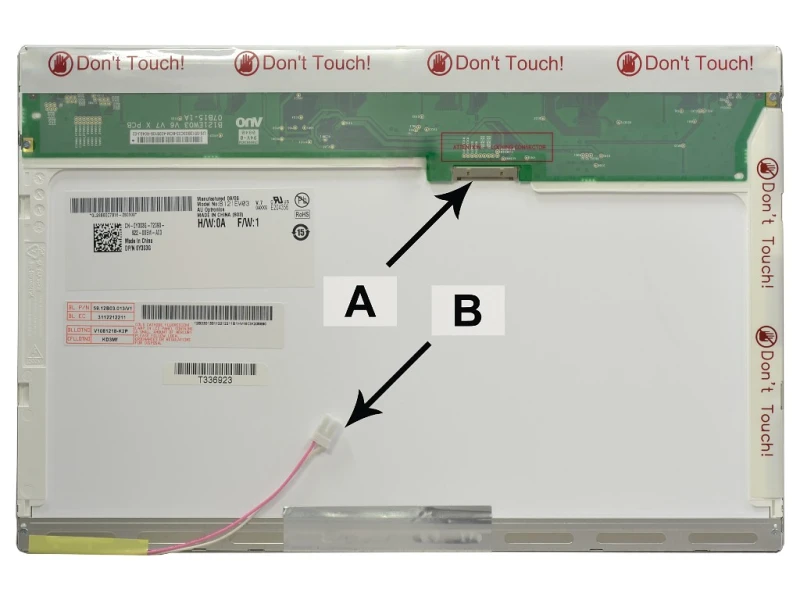 Image of 2-Power 12.1 WXGA 1280x800 CCFL1 Glossy Screen