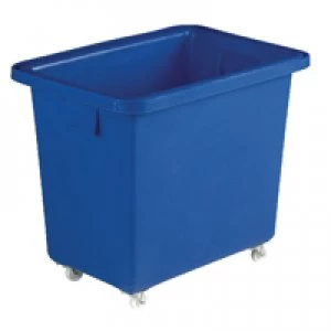 image of Slingsby VFM Blue Swivel Castor Bottle Skip 405x610x560mm 328217