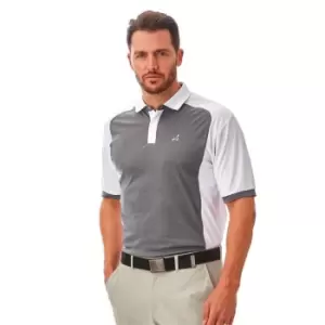 image of Under Par Golf Polo Shirt Mens - Grey