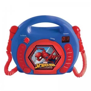 Image of Lexibook Spider-Man CD Player with Microphones