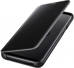 Image of Samsung EF ZG960CBEGWW Galaxy S9 Clear View Standing Cover Black