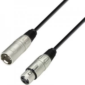 image of Adam Hall K3MMF0300 XLR Cable [1x XLR socket - 1x XLR plug] 3m Black