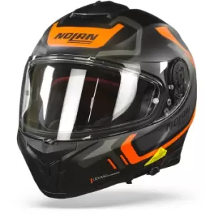 Image of Nolan N80-8 Ally N-Com 41 Flat Black Orange L