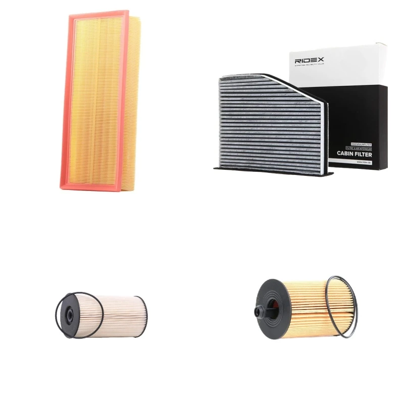 Image of RIDEX 4055F11229 Filter Set with gaskets/seals, with pre-filter Filter Set (4055)
