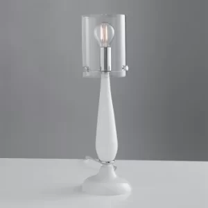 Image of AURORA Lamp White 11x37cm