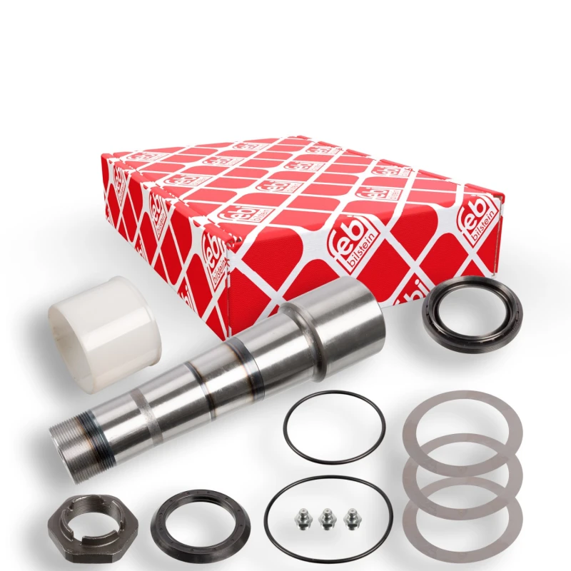 Image of FEBI BILSTEIN 28585 Repair Kit, stub axle pin Front Axle Right Repair Kit,stub axle pin (652)