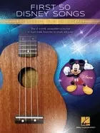 Image of first 50 disney songs you should play on ukulele songbook