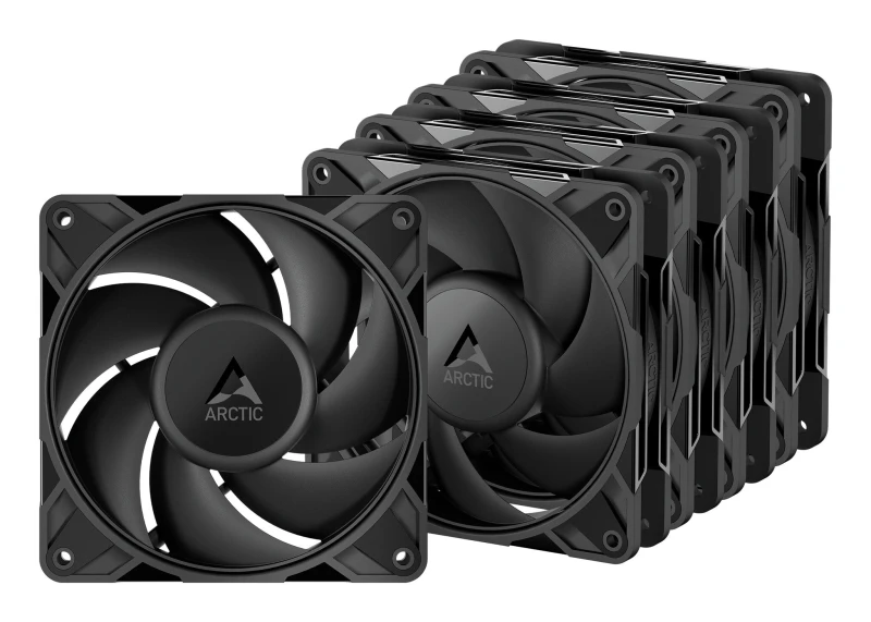 Image of Arctic ARCTIC Freezer P12 Pro PST - 5 Pack - 120 mm PWM Fan with Cable Splitter ACFAN00307A