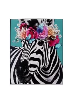 Image of ARTHOUSE Zebra Canvas, Multi