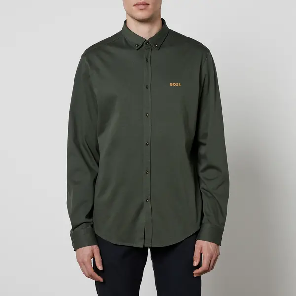Image of BOSS Green B_Motion_L Cotton-Jersey Shirt - S