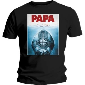 image of Ghost - Papa Jaws Unisex Medium T-Shirt - Black