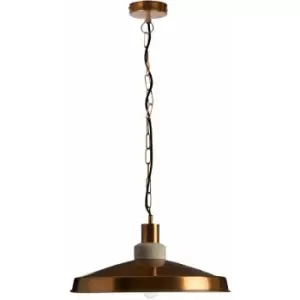 Image of Ceiling Lights Copper Finish Round Shape 3 Pendant Light Antique Ceiling Lighting Contemporary Pendant Hanging Lighting For Ceiling w44 x d44 x