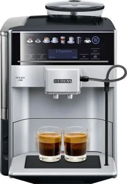 image of Siemens EQ.6 plus s300 TE653M11RW Bean to Cup Coffee Maker