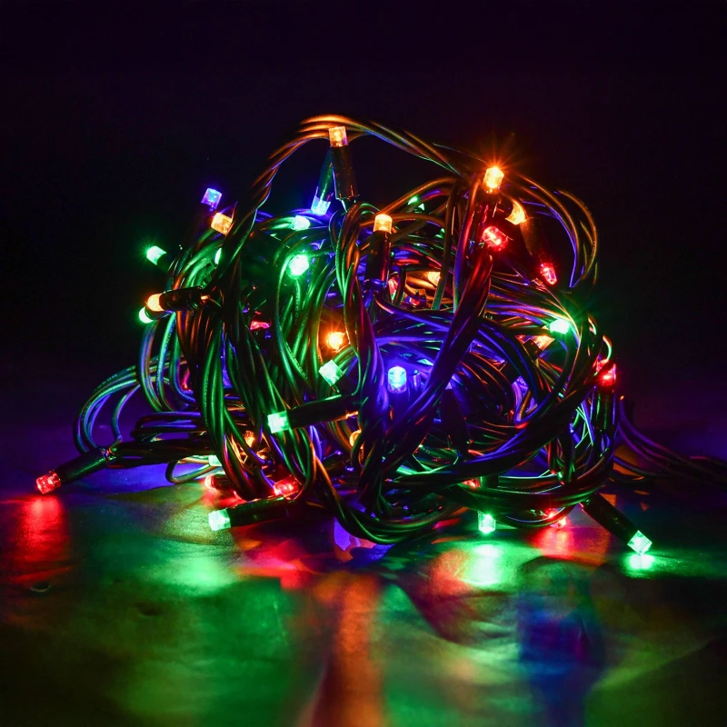 Image of Lyyt 90 LED 9m Lyyt-Link Heavy Duty LED String Lights [Linkable] with controller - Multi Coloured AVS-099827 String Light