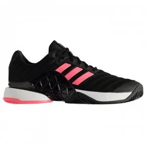 Image of adidas Barricade 2018 Mens Tennis Shoes - Black/Flash Red