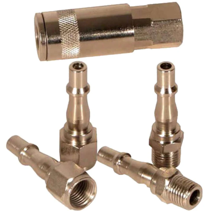 Image of Sirius 5 Piece 1/4" BSP Air Line Female Coupling Set TAIR2A