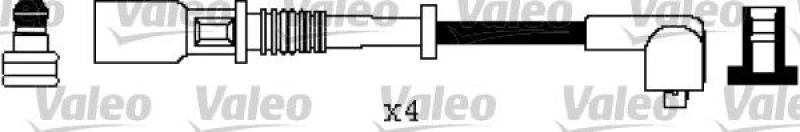 Image of Ignition lead set VALEO 346555
