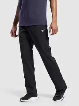 image of Reebok Training Es/sentials Open Hem Woven Pant - Black Size M Men