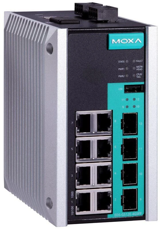 Image of Moxa EDS-G512E-4GSFP-
