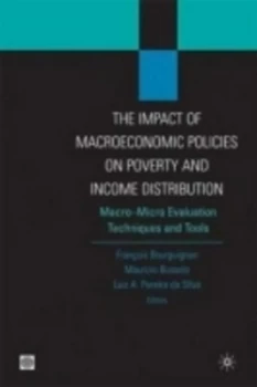 Image of The Impact of Macroeconomic Policies on Poverty and Income Distribution by Frantois Bourguignon Book
