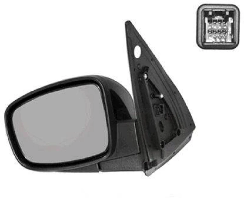 Image of VAN WEZEL 8208805 Wing mirror * HAGUS * Left, for electric mirror adjustment Outside Mirror (50)