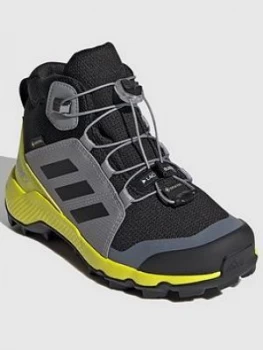 Image of adidas Terrex Mid Gore-Tex Childrens Boot - Black, Size 1