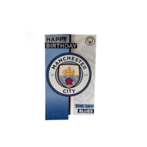 image of Manchester City FC Birthday Card