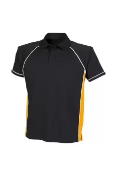 Image of Piped Performance Sports Polo Shirt