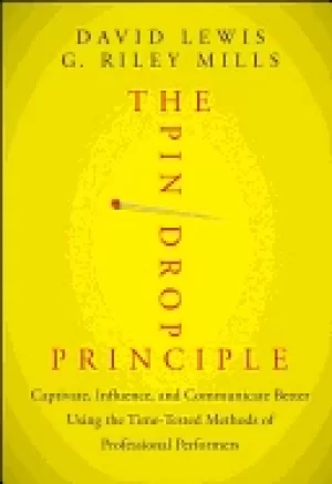 Image of pin drop principle captivate influence and communicate better using the tim