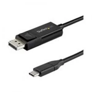 image of StarTech.com 6.6ft 2m USB C to DisplayPort 1.4 Cable