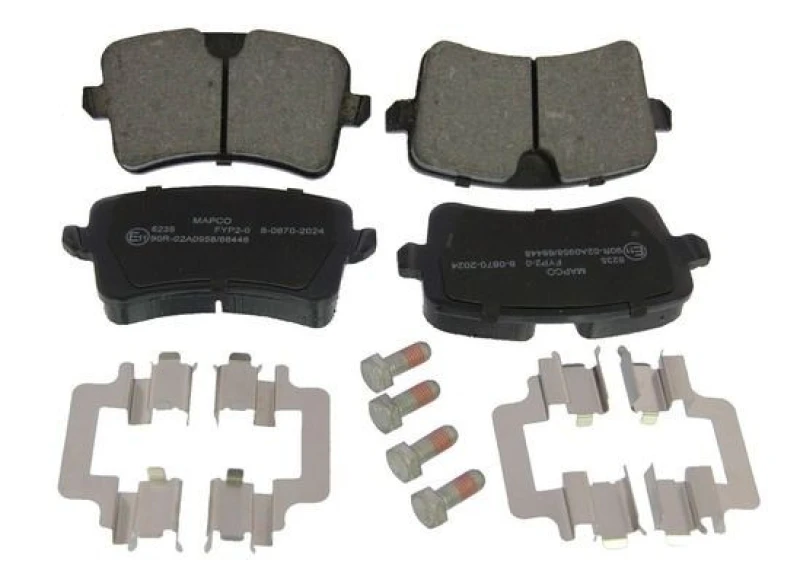 Image of Brake pad set MAPCO 6235