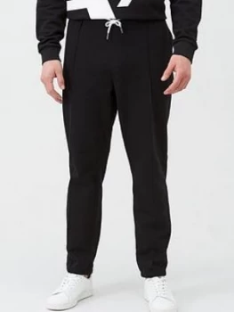 Image of Armani Exchange Patch Logo Jogging Pants Black Size L Men