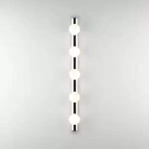 Image of Astro Cabaret 5 II Bathroom 5 Lamp Wall Light Polished Chrome